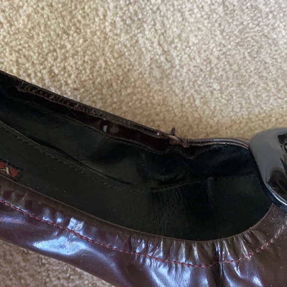 Prada dark burgundy heel - Picture 6 of 8